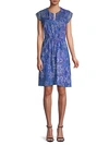 ELIE TAHARI IMOGEN PRINTED DRESS,0400099606211