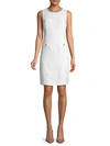 KARL LAGERFELD TWEED SHEATH DRESS,0400012024342