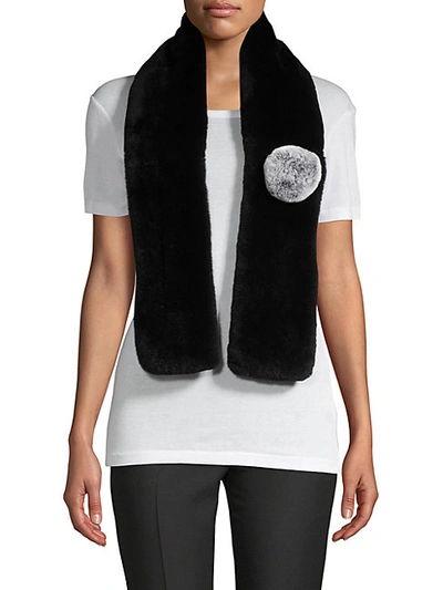 Annabelle New York Dyed Rabbit Fur Wrap