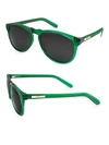 Aqs 53mm Banks Oval Sunglasses