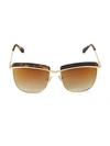 Balmain 56mm Gradient Square Sunglasses