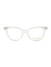 BOUCHERON 50MM CAT EYE GLASSES,0400012451822