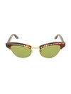 GUCCI 49MM CAT EYE SUNGLASSES,0400012448535