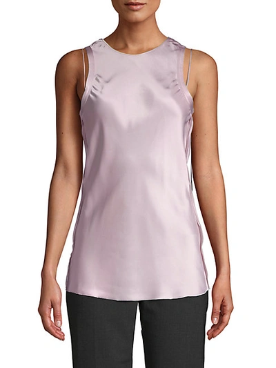 Helmut Lang Tie Sleeveless Top