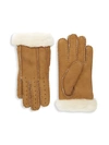 UGG PERFORATED SHEARLING GLOVES,0400011447794