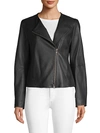 RONNY KOBO LEATHER BIKER JACKET,0400010389565