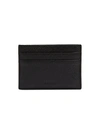 BALLY TEXTURED LEATHER CARD CASE,0400098443753