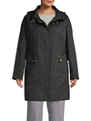 COLE HAAN HOODED PACKABLE JACKET,0400011283613