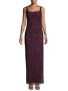 ADRIANNA PAPELL EMBELLISHED GOWN,0400011561883