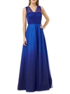 CARMEN MARC VALVO INFUSION DRAPED TULLE BALL GOWN,0400011890771
