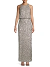 ADRIANNA PAPELL EMBELLISHED BLOUSON GOWN,0400012321166