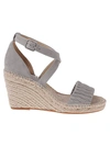 SPLENDID SHERI SUEDE ESPADRILLE WEDGED HEELS,0400010634336