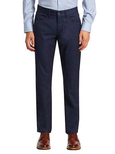 Saks Fifth Avenue Collection Wool Five-pocket Pants