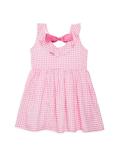 Andy & Evan Kids' Little Girl's Gingham Fit-&-flare Dress
