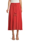 CENTRAL PARK WEST COLLINS PLEATED SKIRT,0400012449680