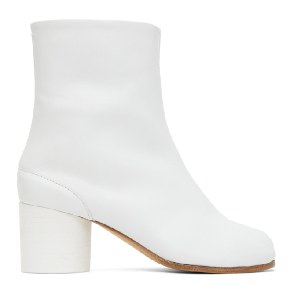 margiela white boots