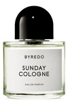 Byredo Sunday Cologne Eau De Parfum, 1.7 oz