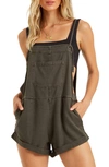 BILLABONG WILD PURSUIT SHORT OVERALLS,J204TBWI