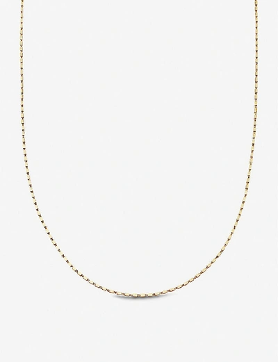 Missoma Box Link 18ct Gold-plated Vermeil Silver Necklace