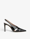 LK BENNETT HELENA PATENT LEATHER COURTS,R00135927