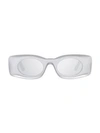 Loewe Paula Ibiza Original 49mm Square Sunglasses In Silver