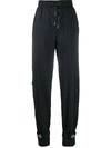 OFF-WHITE CUFF-EMBELLISHED TRACK trousers