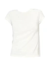Re/done X Hanes Modern Cotton 1960s Slim Tee In Vintage White