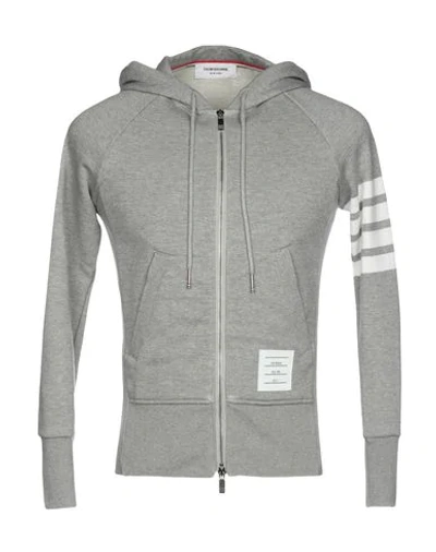 THOM BROWNE THOM BROWNE MAN SWEATSHIRT LIGHT GREY SIZE 3 COTTON,12231858SL 1