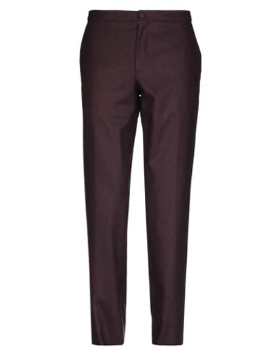 Incotex Pants In Deep Purple