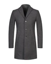 Grey Daniele Alessandrini Coat In Grey