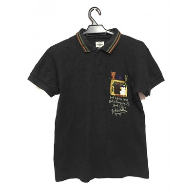 Pre-owned Jc De Castelbajac Polo Shirt In Black