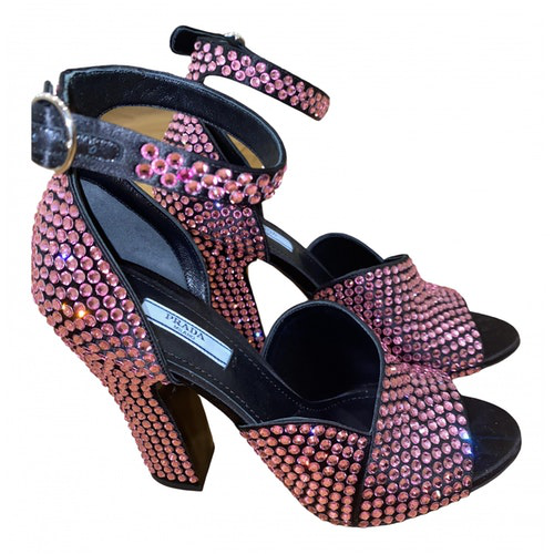 prada glitter flats