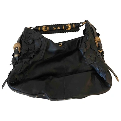 Pre-owned Alexander Mcqueen Black Leather Handbag