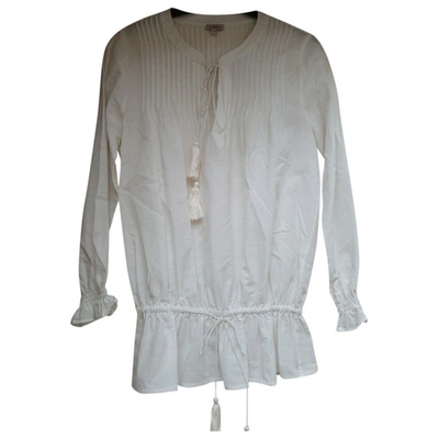 Pre-owned Talitha Tunic In Ecru