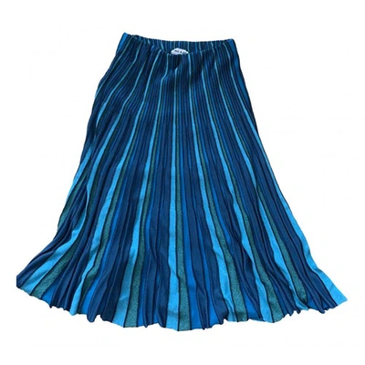 Pre-owned Paul & Joe Blue Skirt