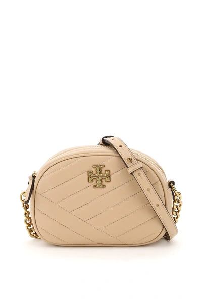 Tory Burch Chevron Kira Bag In Pink,beige