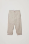 COS RELAXED BUTTON-UP CHINOS,0672108010007