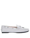 Tod's Loafers In Light Grey