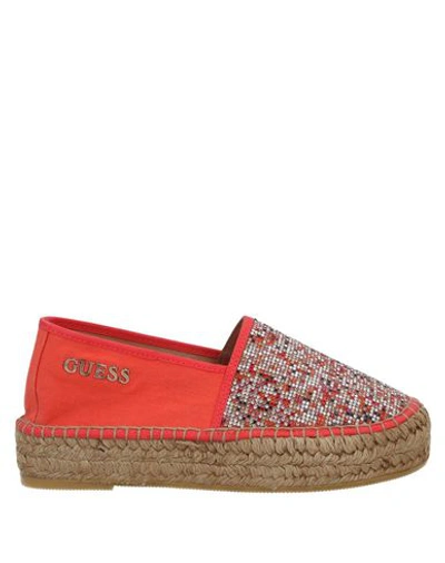 Guess Espadrilles In Orange