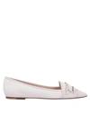TOD'S TOD'S WOMAN LOAFERS LIGHT PINK SIZE 8 SOFT LEATHER,11916340UM 2