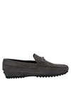 Tod's Loafers In Lead