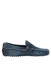 Tod's Loafers In Blue