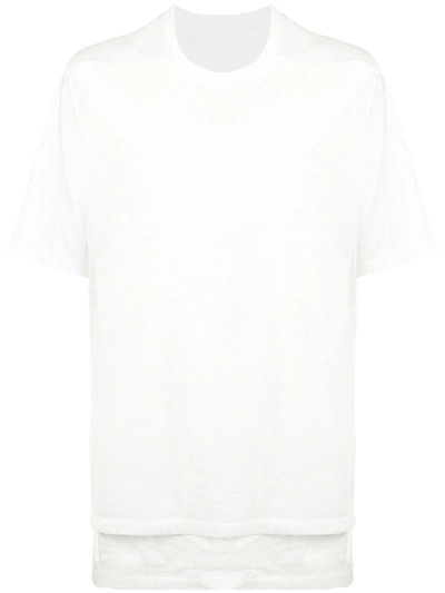 Julius Oversized Layered T-shirt In White