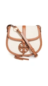 TORY BURCH MILLER QUADRANT SADDLE BAG