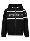 GIVENCHY KIDS SWEAT JACKET FOR BOYS