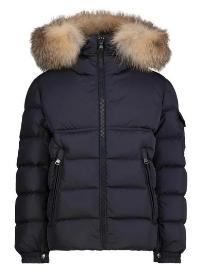 Moncler Kids Down Jacket New Byron For Boys In Blue