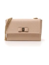 FERRAGAMO SALVATORE FERRAGAMO VARA BOW FRONT FLAP BAG