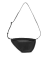 The Row Slouchy Banana Small Crossbody Bag In Black