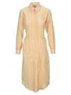 FERRAGAMO SALVATORE FERRAGAMO STRIPED DRESS