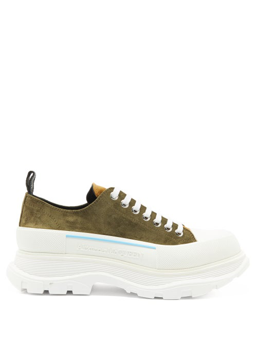 alexander mcqueen tread slick platform sneakers